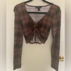 #3 Soft feltlike fabric, great for Fall size S